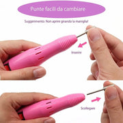 Set manicura pedicura eléctrico en casa