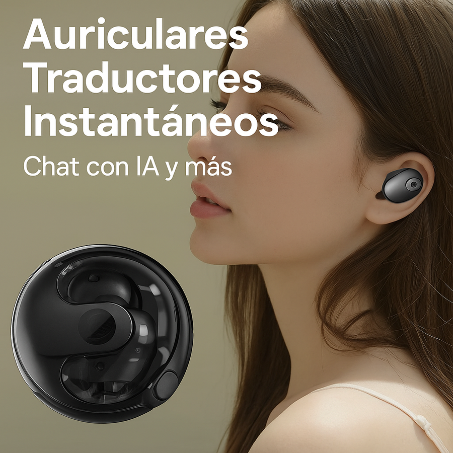 Auriculares traductores en tiempo real