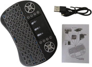 Teclado inalámbrico con touchpad para TV y PC