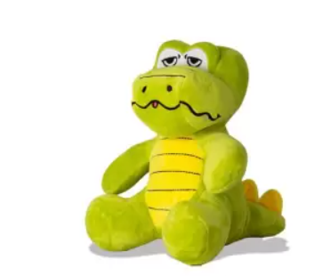 Peluche cocodrilo suave sentado 40 cm