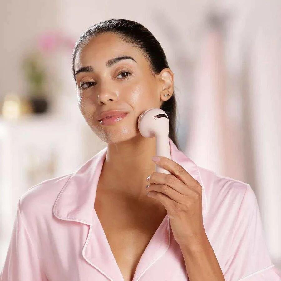 Cepillo facial recargable de limpieza y masaje