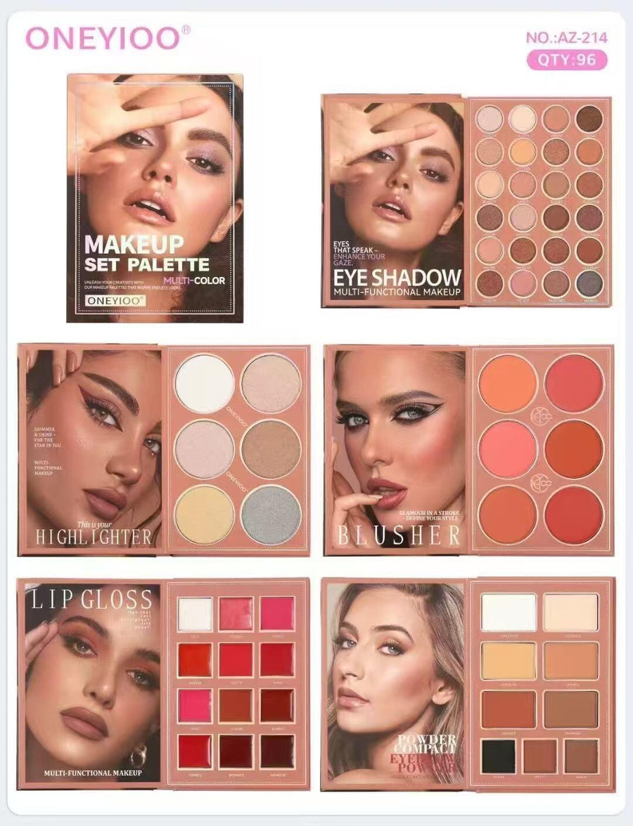 Todo tu maquillaje en una paleta