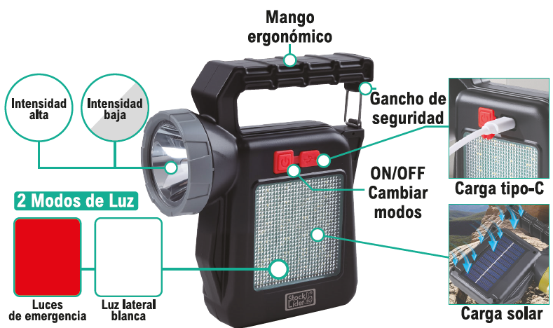 Luz lista en cualquier momento
