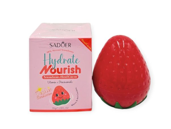 Manos suaves, fresa irresistible