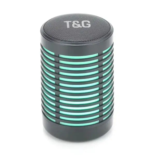 Altavoz portátil Bluetooth 5 con luz LED