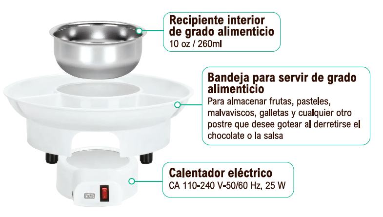 Fondue fácil para compartir