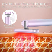 Masajeador Facial 4 en 1 LED Roja