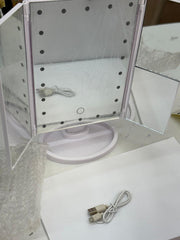 Espejo maquillaje con LED regulable