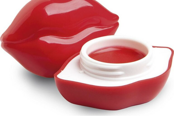 Mascarilla labial de cereza nutritiva