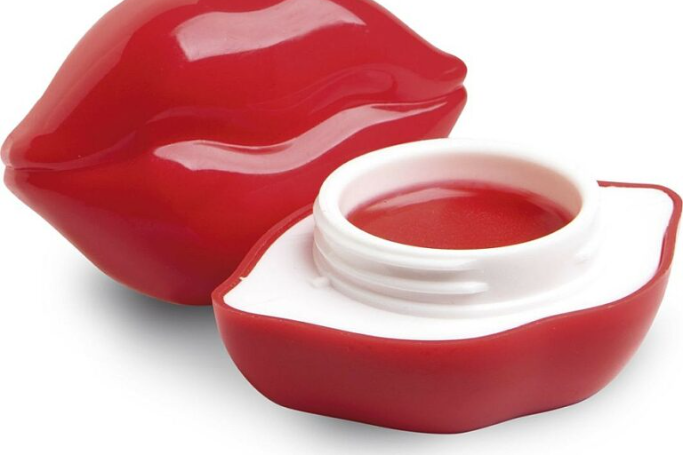 Mascarilla labial de cereza nutritiva