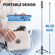Palo selfie extensible con trípode Q02