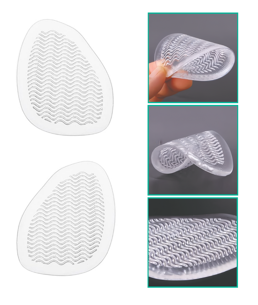 Plantillas de gel para pies cómodos
