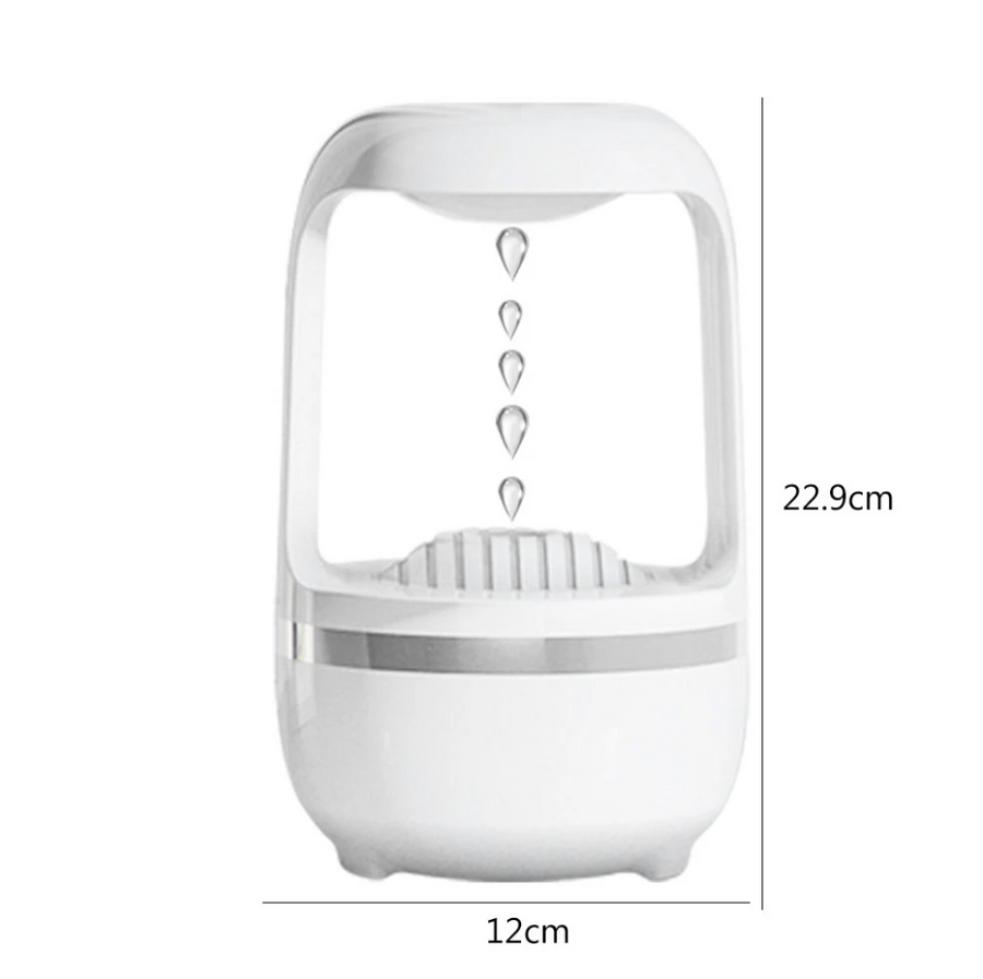 Humidificador gotas antigravedad LED