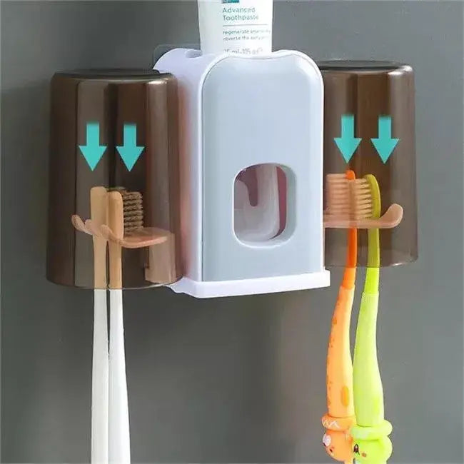 Soporte pasta de dientes de pared
