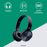Auriculares Bluetooth plegables con buen sonido