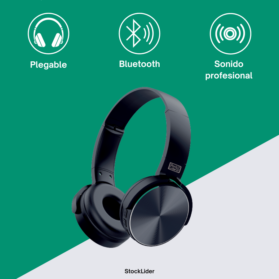 Auriculares Bluetooth plegables con buen sonido