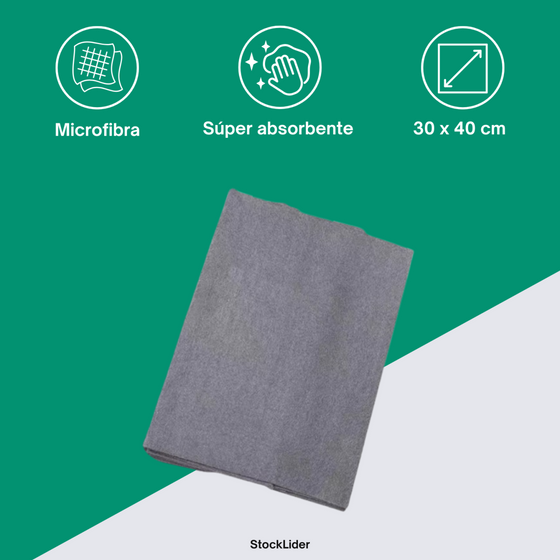 Paño universal microfibra para limpiar