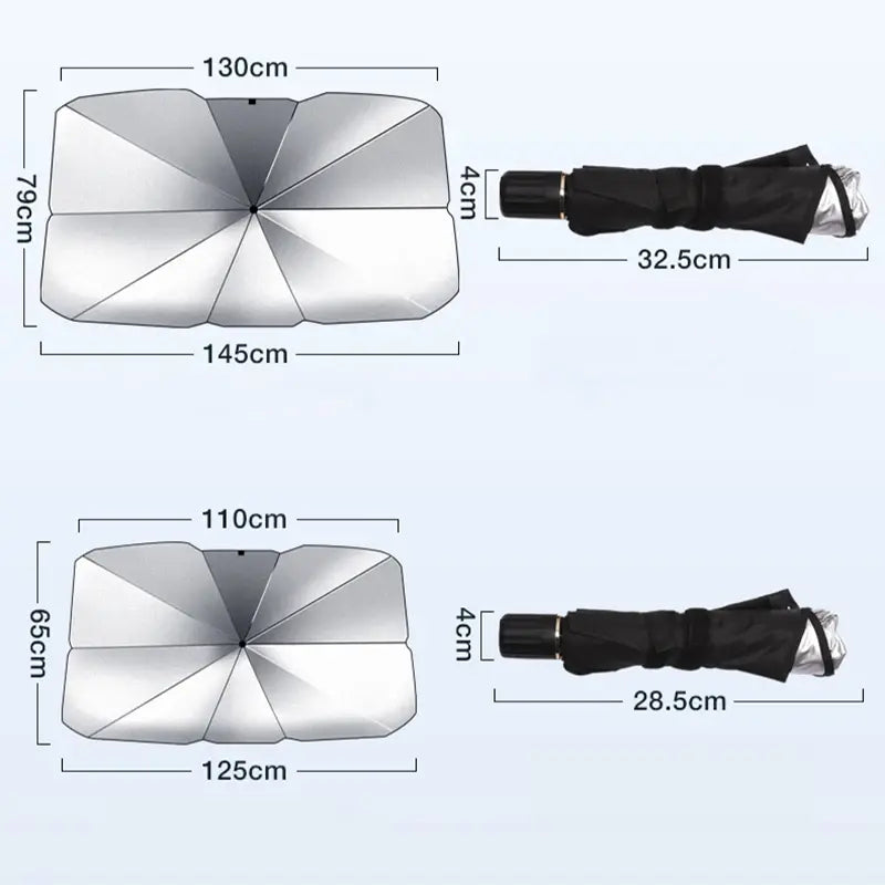 Parasol plegable coche universal