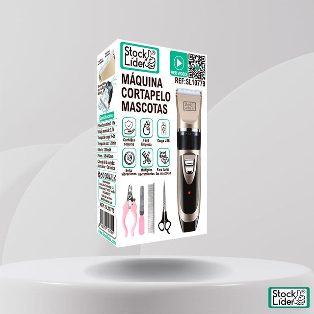 Máquina cortapelo mascotas USB