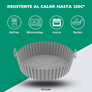Bandeja de silicona para freidora de aire