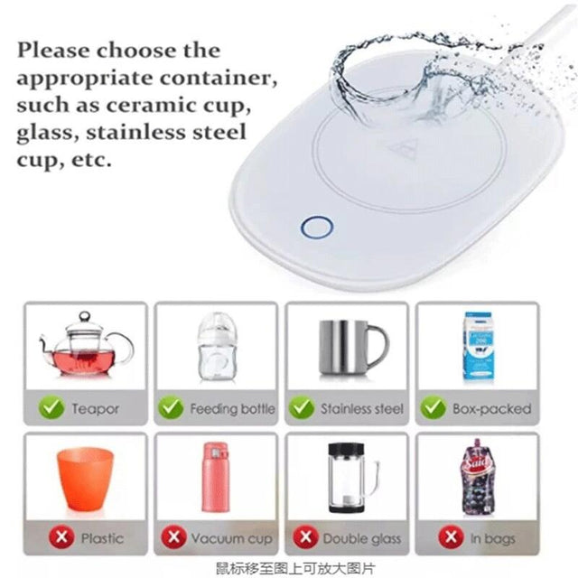 Calentador de tazas USB para escritorio