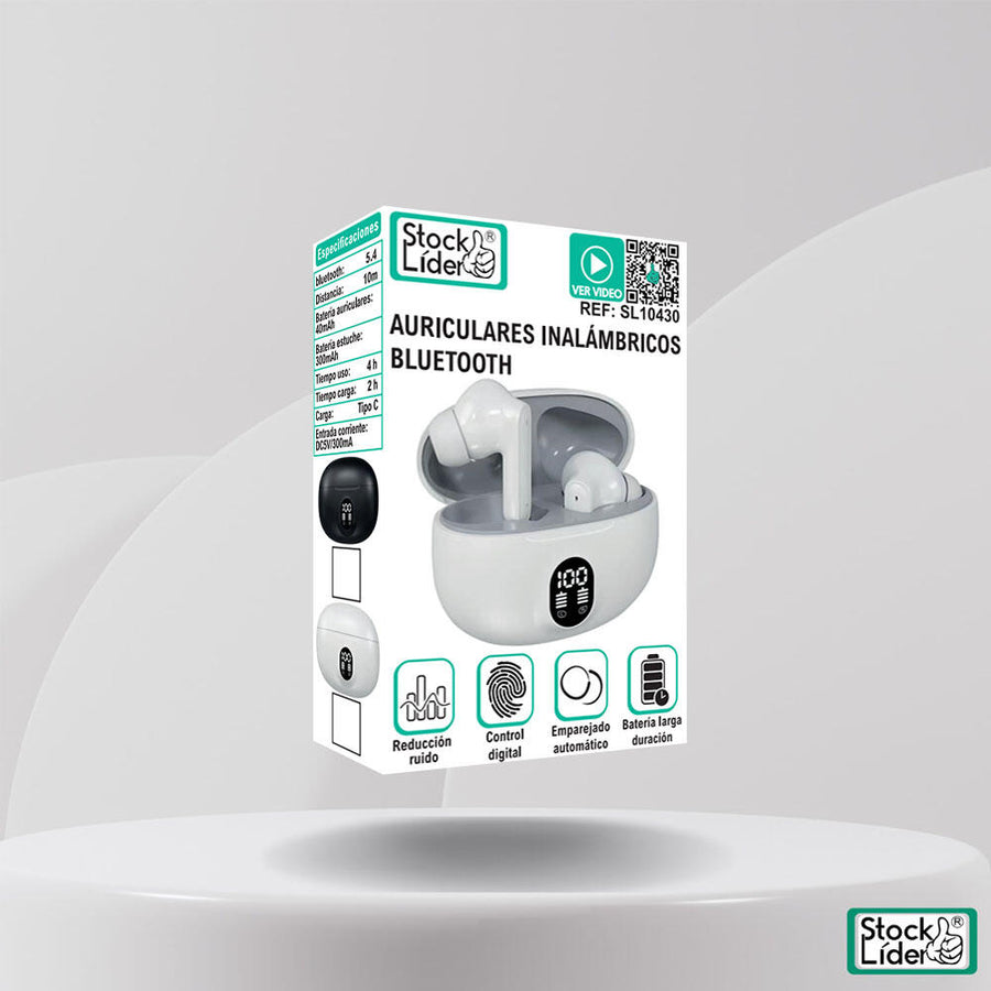 Auriculares inalámbricos Bluetooth cómodos