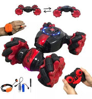 Coche acrobático con pulsera sensor