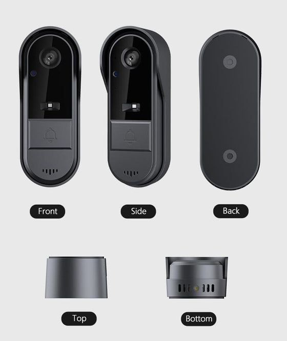 Timbre con cámara M10 sin WiFi ni app