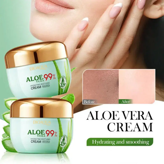 Crema Aloe Vera 99% reparadora y reafirmante