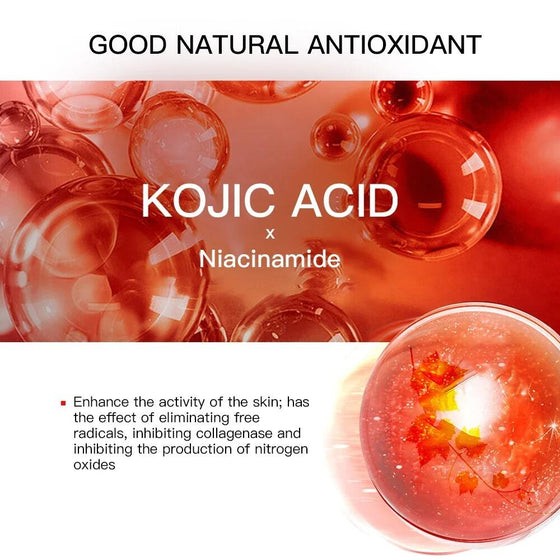 Sérum facial ácido kójico luminosidad
