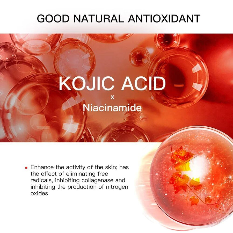Sérum facial ácido kójico luminosidad