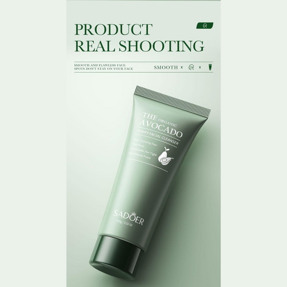Limpiador facial aguacate orgánico purificante