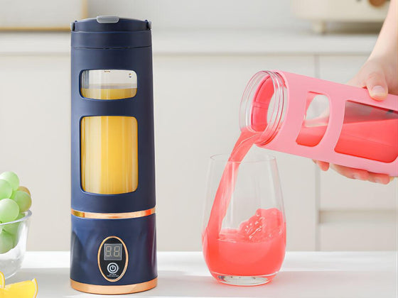 Batidora con pantalla portátil USB