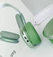 Auriculares Bluetooth verdes inalámbricos