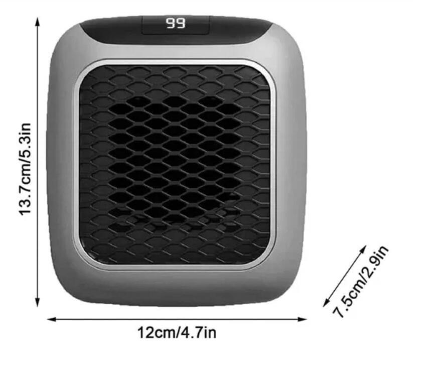 Calefactor Portátil 800W cerámico compacto