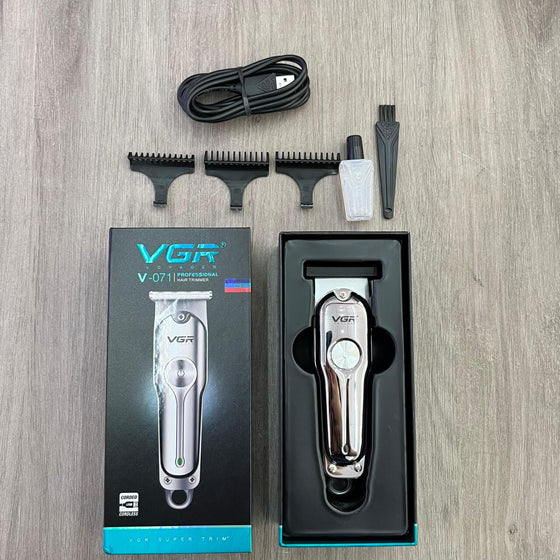 Afeitadora VGR inalámbrica y precisa