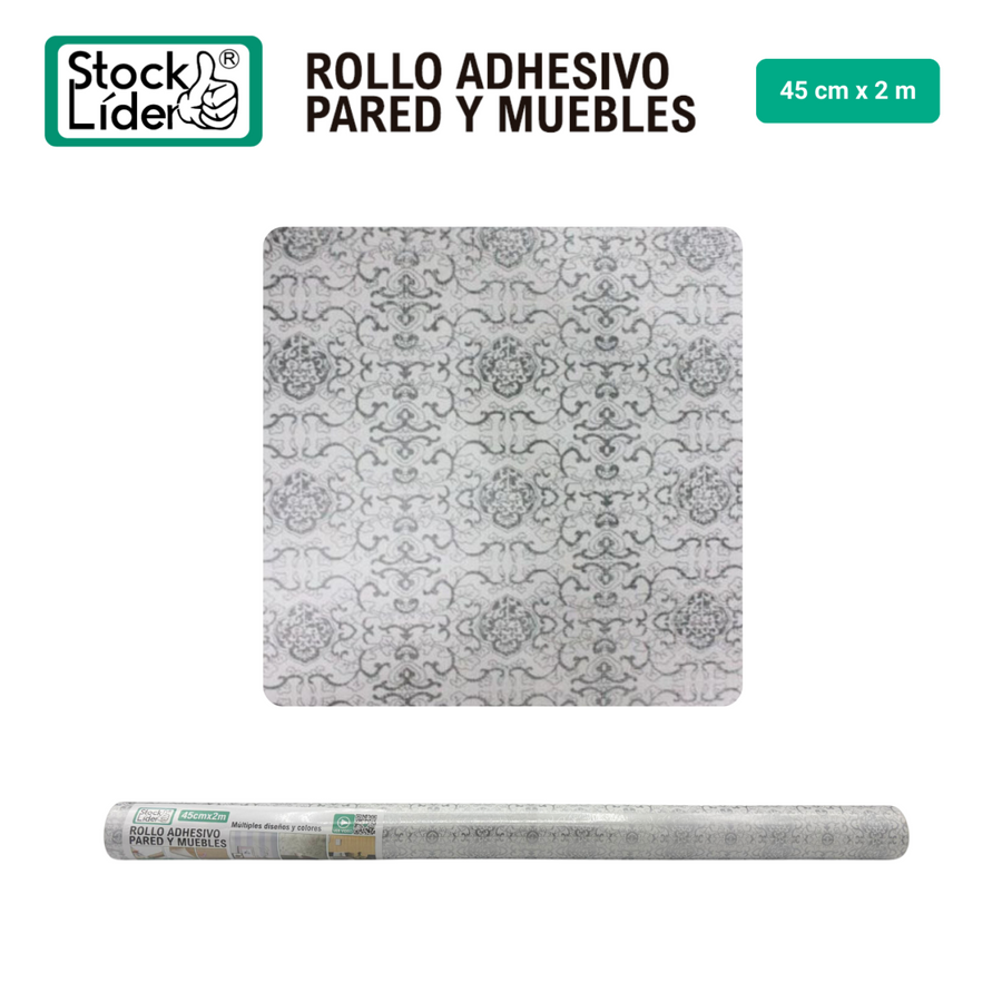 Rollo adhesivo para pared y muebles