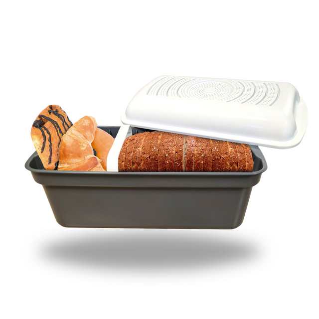 Contenedor hermético para pan fresco