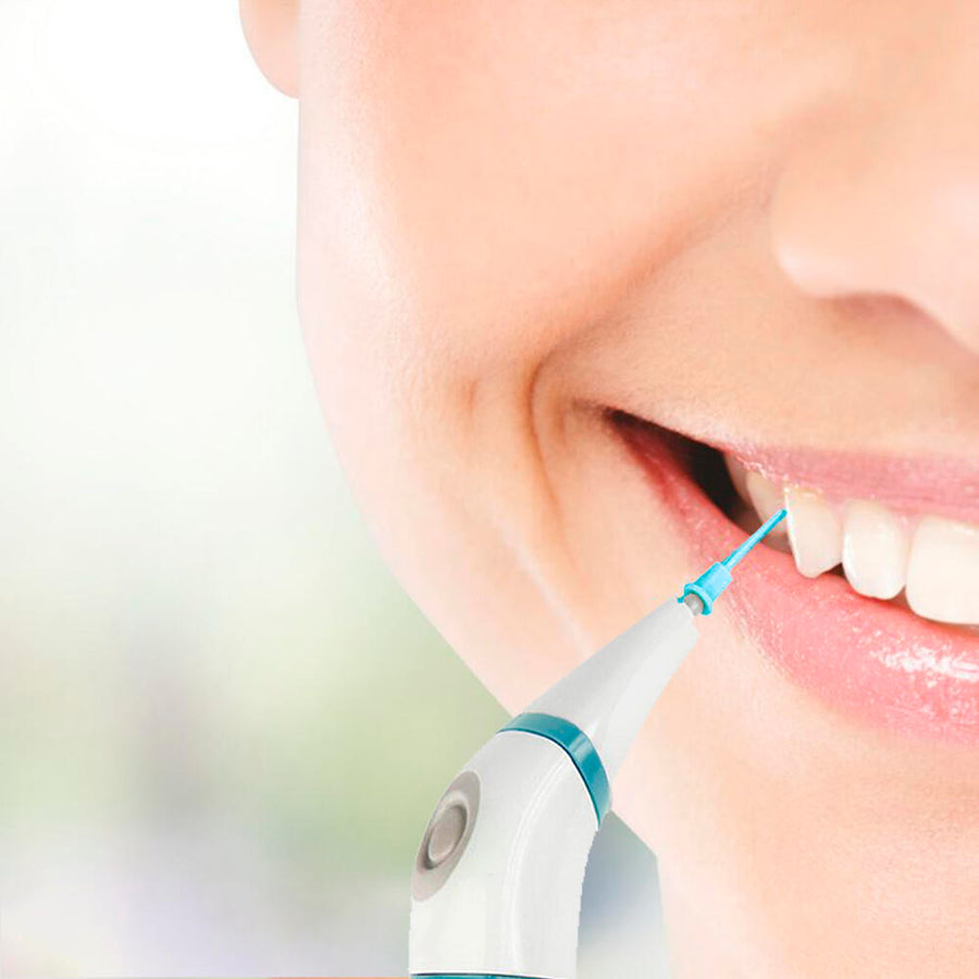 Cepillo interdental eléctrico compacto