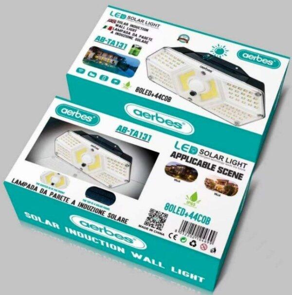Luz solar con sensor de movimiento