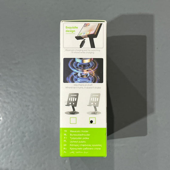 Soporte iPad 360° ajustable y estable