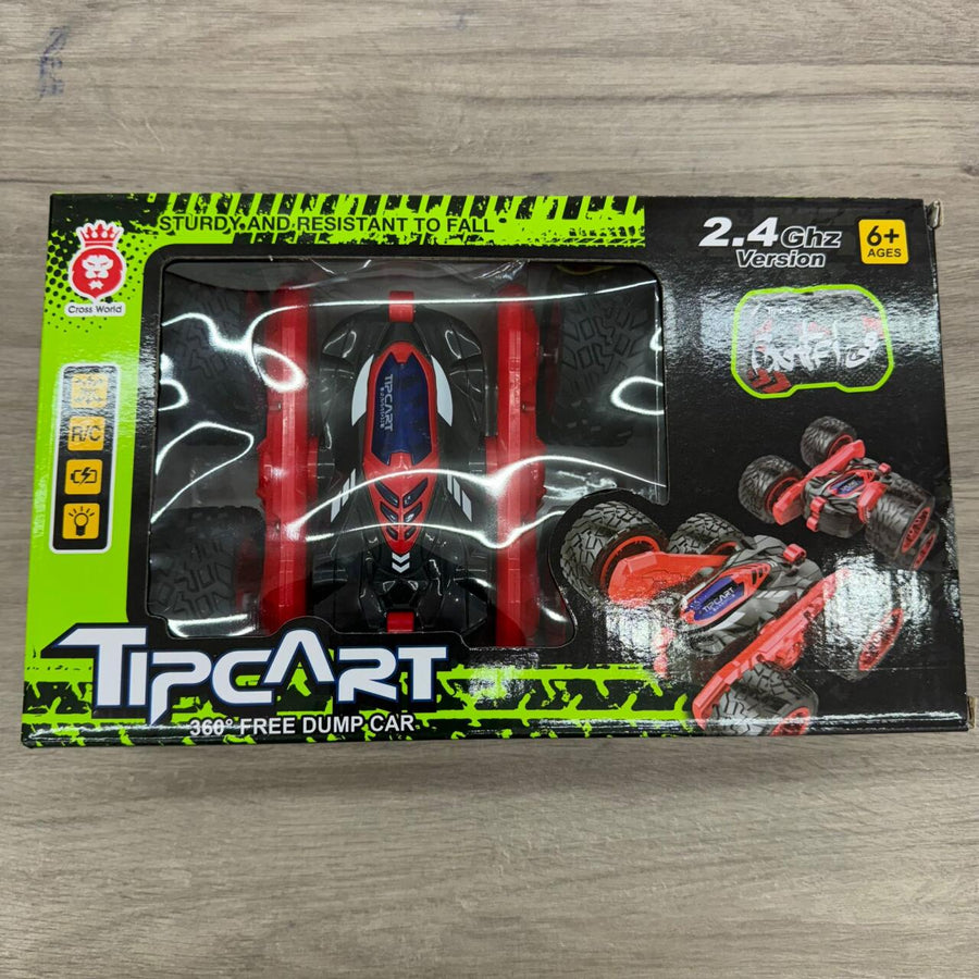 Coche TipCart radiocontrol 360 con luces