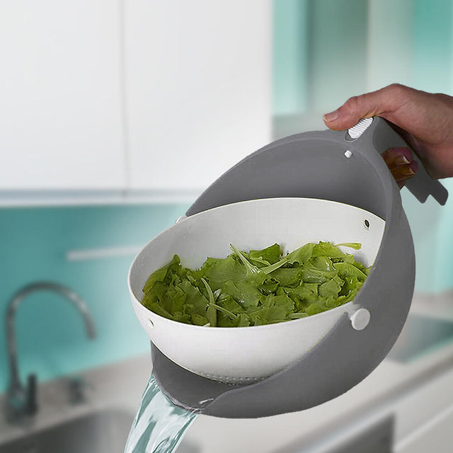 Cuenco escurridor multifunción para cocina