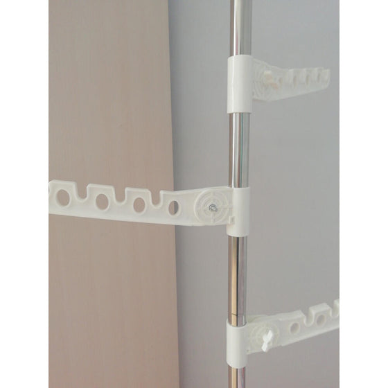 Perchero extensible de ropa ajustable