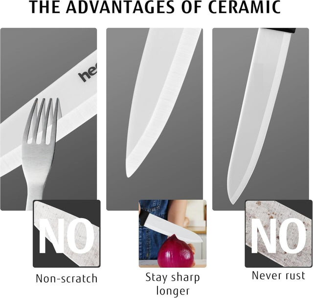 Cuchillo de cerámica 27cm para cocina