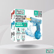 Pistola de agua con batería recargable