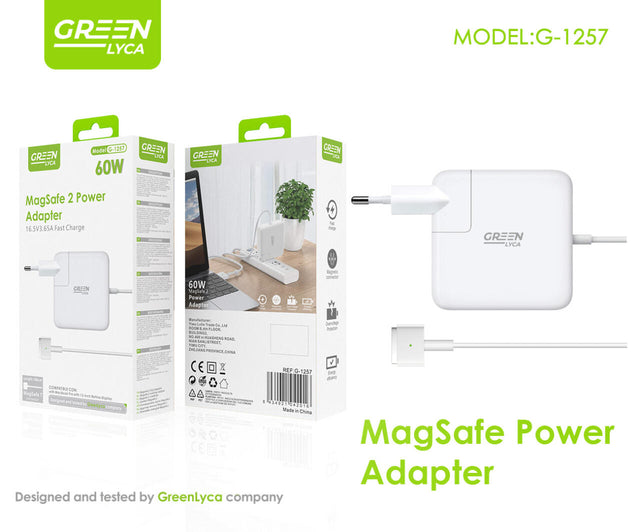 Cargador MagSafe T-Tip 60W para MacBook Pro