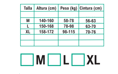 Faja correctora de espalda ajustable