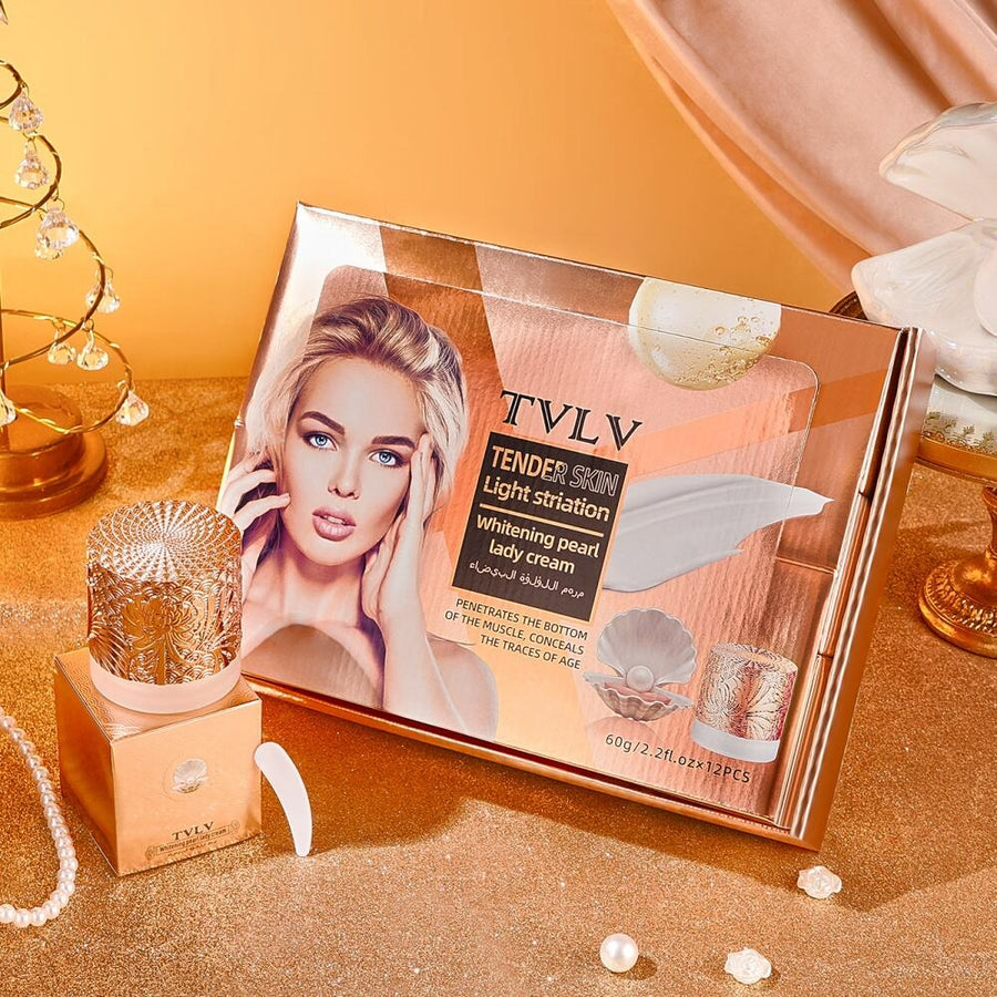 Crema facial con extracto de perla