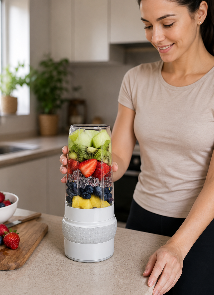Batidora portátil 750 ml recargable